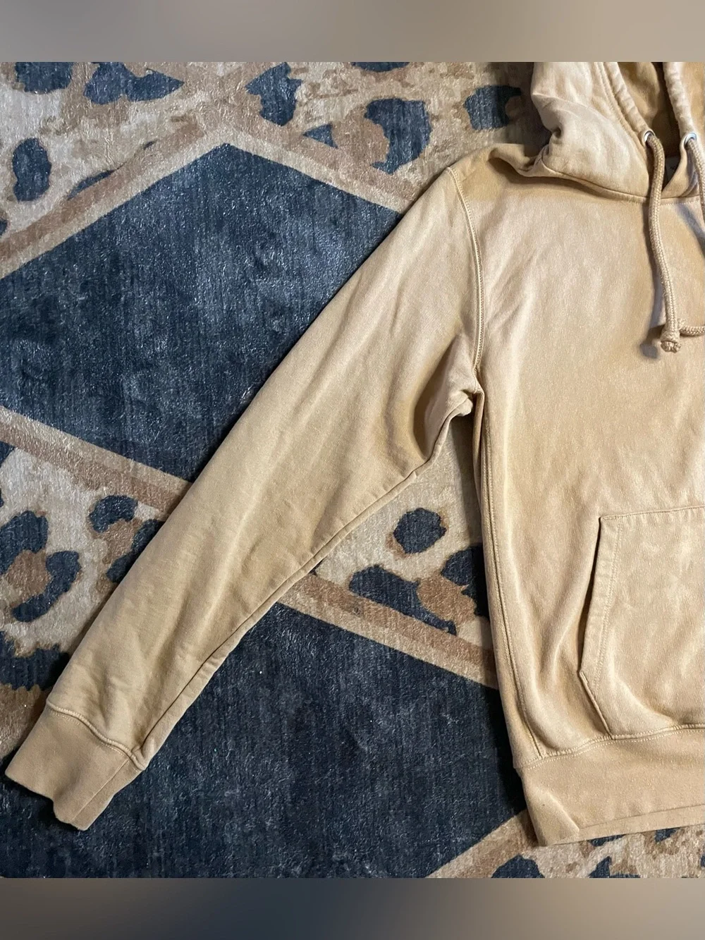 The North Face Men's Tan Crewneck Hoodie Sweatshirt